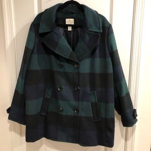 Saint John’s Bay 3x wool coat NWOT. Never worn